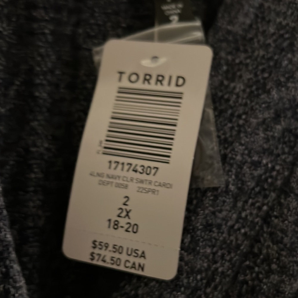 Torrid Cardigan - Picture 2 of 2